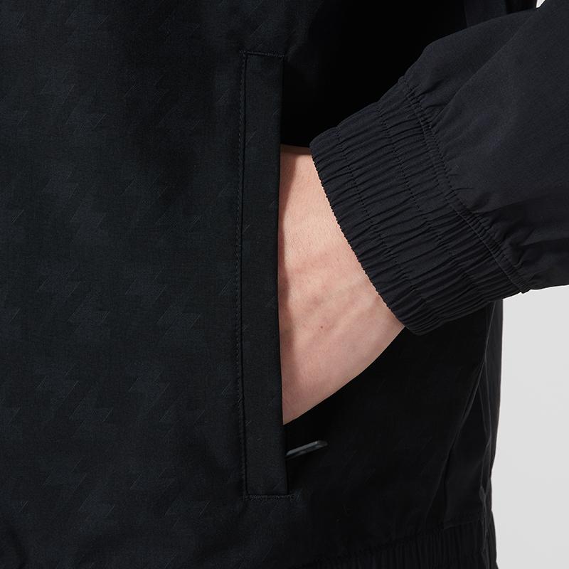 Under Armour Loose Fit Hooded Warm Durable Jacket Men Jackets Black 1390353-001
