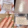 Ice Crystal Highlighter Highlighter Pearlescent Face Eye Highlighting Mashed Potato Burst Glitter Finishing Palette