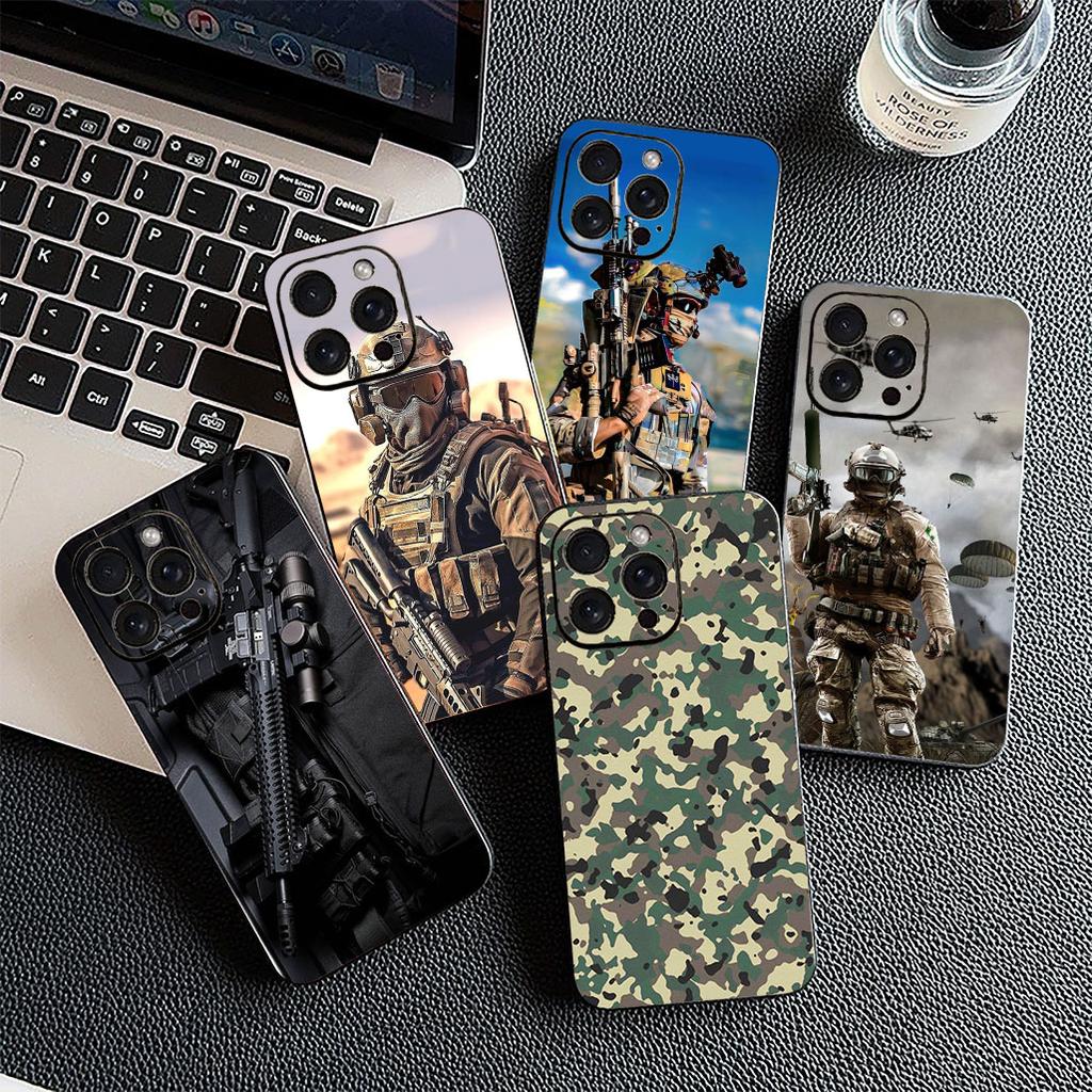 for Motorola Moto G86 G57 E14 E15 G14 G34 G67 G84 G24 A54 G15 Power E22 Phone Case Camo Military Army Camouflage Special Forces