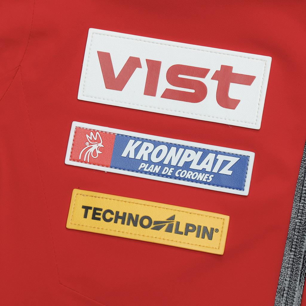 FILA Official Womens Ski Jacket 2023 Winter New Basic Professional Sports Hooded Coat Women outerwear Red A11W346921F-RD