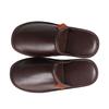 Dulton Room Shoes PU Slippers EV Brown Comfortable to wear Storage bag included Indoor slippers Height 100 x Width 130 x Depth 300 mm Men's
