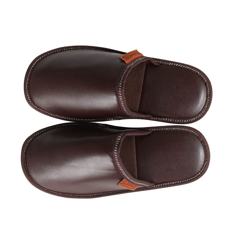Dulton Room Shoes PU Slippers EV Brown Comfortable to wear Storage bag included Indoor slippers Height 100 x Width 130 x Depth 300 mm Men's