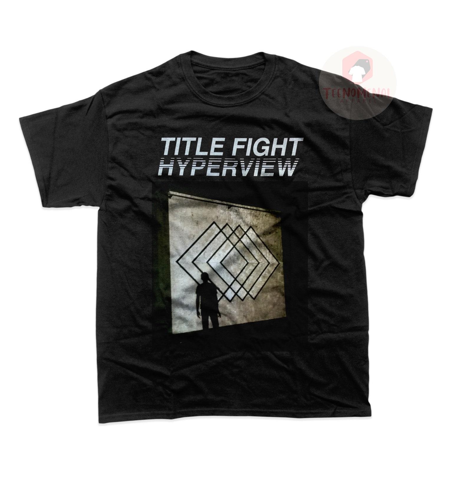Title Fight Unisex T-Shirt - Hyperview Album Tee - Rock Music Band Shirt - Printed Music Merch For Gift 3XL