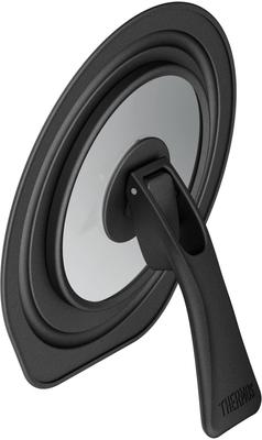 Thermos Folding Stand Type Pot/Fry Pan Lid 16cm Black KLF-001 BK