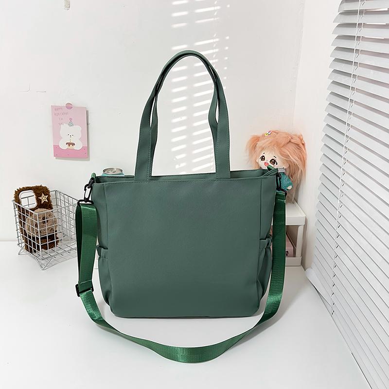 Women's Handbag Cartoon Print Book Bag Student Shoulder Bag Large Capacity Crossbody Bag