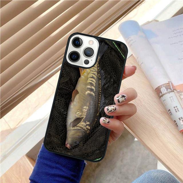 CARP FISHING Soft TPU Coque Shell For iPhone 17 Air 15 16 14 13 12 Pro Max 11 Pro Max Plus Phone Case Cover
