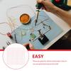 100Pcs Electricity Connection Wire Insulated Copper Circuit Cable for Physics Lab Demo Teaching Science Experiment