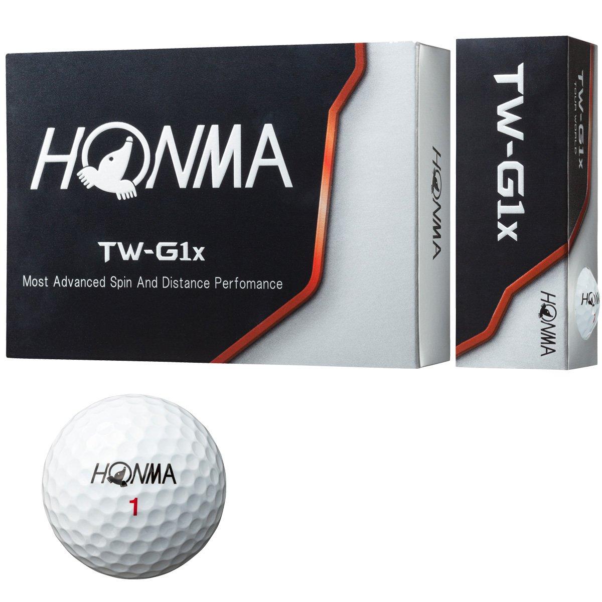 

In stock now! Honma Golf TW-G1/TW-G1x Golf Balls (1 Dozen) [Next-Day Delivery Available]