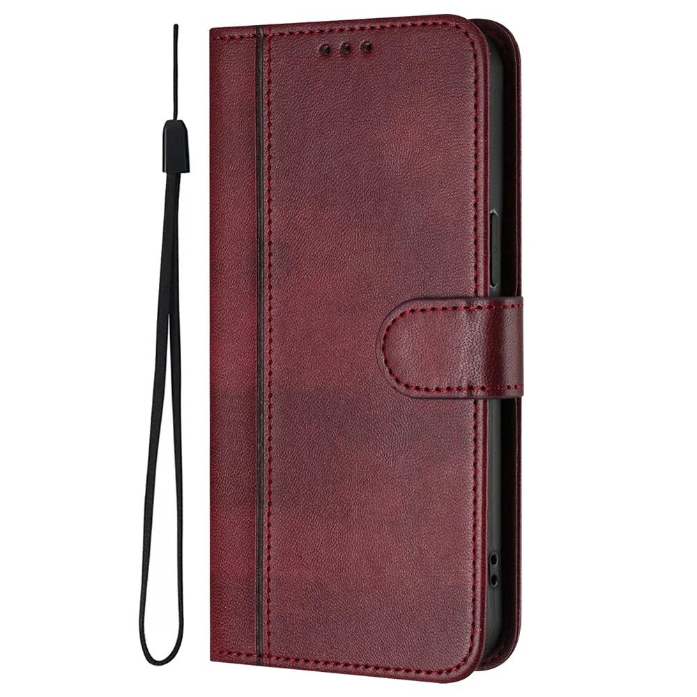 Retro Leder Klapphandy Brieftaschenhülle für Samsung Galaxy A07 A14 A15 A16 A17 A23 A24 A25E A25 A33 A34 M56 M55 M36 M35 Ständer Abdeckung
