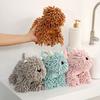 Cute Cartoon Dog Plush Fuzzy Ball Versatile Home Kitchen Essential For Kids' Bathroom Fun