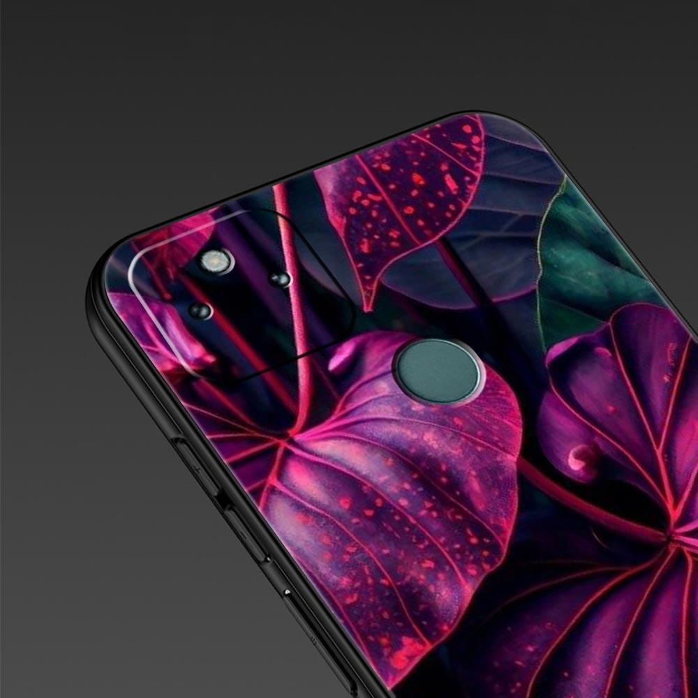 Phone Case Cover for Google Pixel 10 9 8 7 6 7A 6A Pro Shockproof Soft TPU 10 9 Pro XL Shell Capas Fundas Colorful Leaves Coque