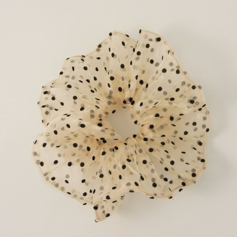 Objet213 Spring Dots Scrunchy