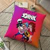 Friday Night Funkin Cushion Pillow Case Whitty Boyfriend Pillow Cover Lemon Demon Monster Living Room Decorative Pillow Kids Gift 45cm