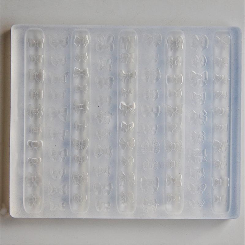 Creative Nail Art Silicone Mould for Easy Pattern and Creation Soft Materials Fit Various Nail Shapes and Length