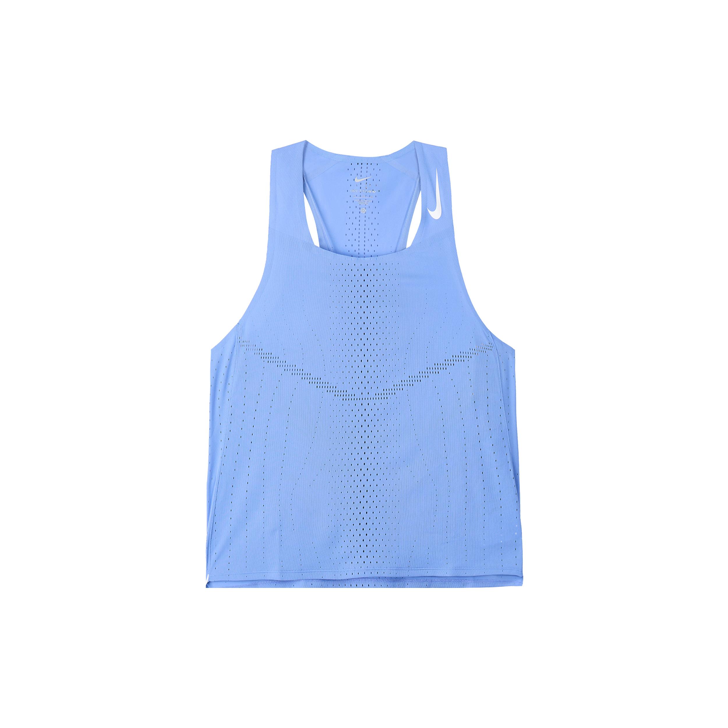 Мужская гоночная майка Nike Dri-FIT ADV AeroSwift Полярный/Белый DM4625-450 2XL