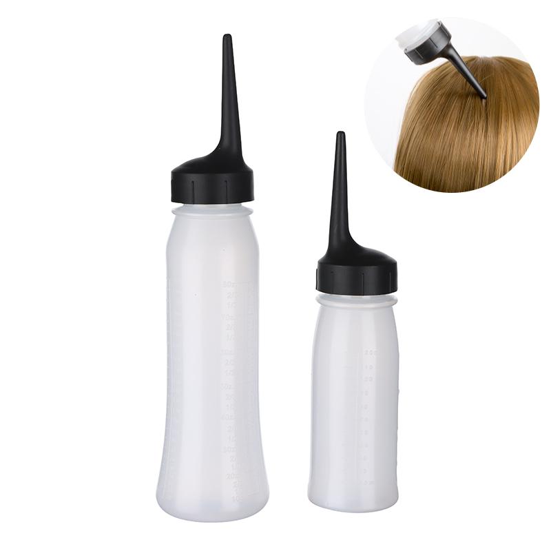 120Ml 240Ml Hair Color Applicator Bottles Fluid Mix Coloring Bottles Salon Tools