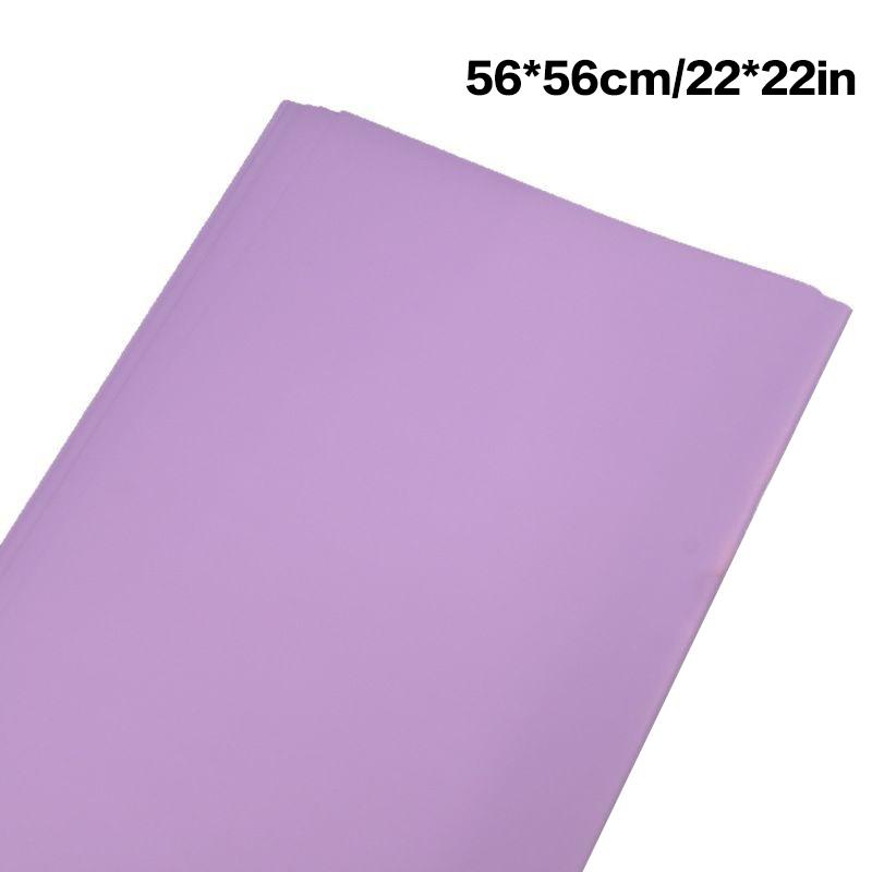 20 Pcs Two-Sided Colored Flower Wrappers Waterproof Bouquet Packaging 58cm DIY Gift Wrapping Paper Flower Decoration