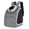 Breathable Pet Backpack for Cats & Dogs - Portable Double Shoulder Travel Bag