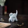 Modern Art Simulated Elephant Figurines Ornaments Animal Feng Shui Decor  Office Accessories