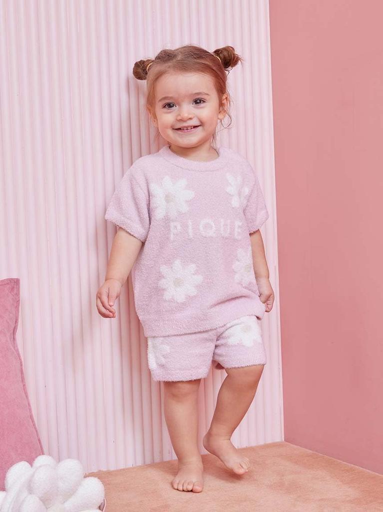 BABY Smoothy Gänseblümchen JQD Pullover PBNT251483PNK70