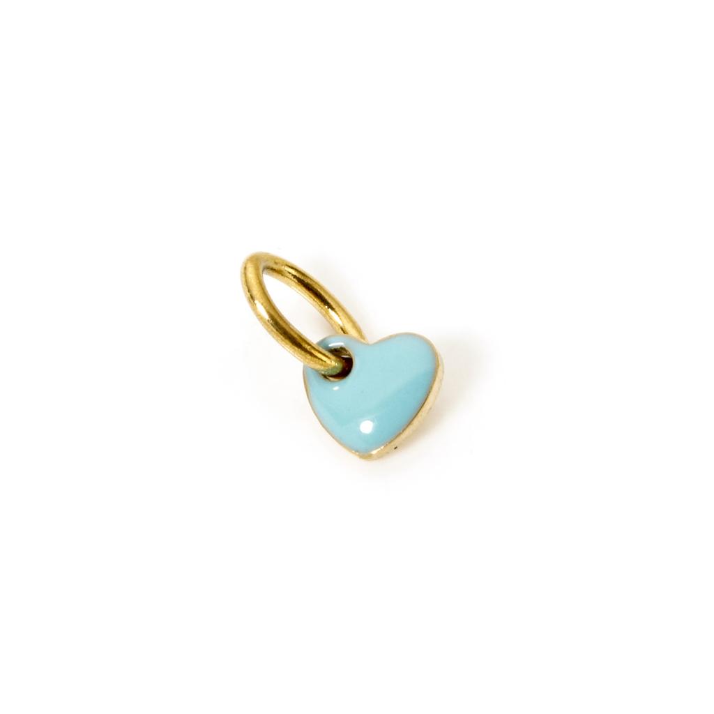 1 Piece 304 Stainless Steel Charms For DIY Jewelry Making 18K Real Gold Plated Heart Flower Pendants Necklace Bracelet Findings