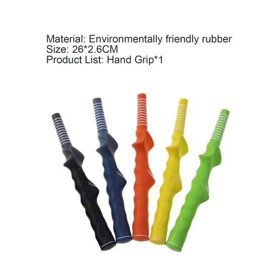 Golf Training Handle Beginner-friendly Anti-slip Professional Replacement Golf Club Grip Right Hand Training Handle for Practice