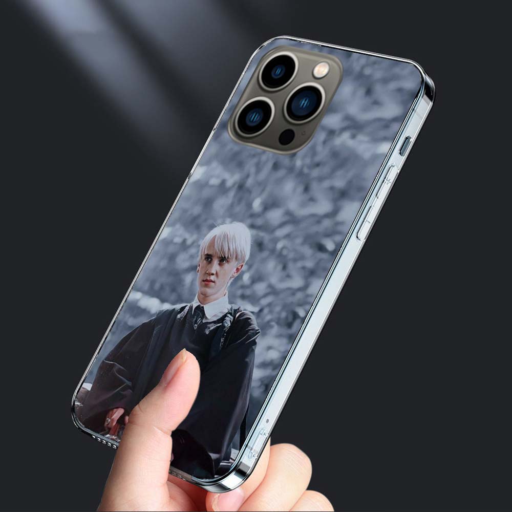 

Draco Malfoy Phone Case For Apple Iphone 16E Capa 15+ 14 Plus 17 Air 16 Pro Max 12 Pro Cute 13 Mini Cover Shell Coq iPhone 12 (12 Pro)