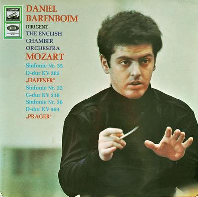 LP Record DANIEL BARENBOIM, WOLFGANG AMADEUS - Sinfonien Nr. 32, Nr. 35 Und Nr. 38 SME91661 Electrola Germany Classical Used