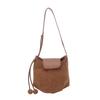 Vintage Water Bucket Bag For Women With Polyester Material And Magnetic Closure For Daily Casual Wear