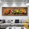 Big Size Grains Wall Art Posters For Kitchen Home Decor Various Herbs And Spices HD Print Canvas Oil Restaurant Painting Cuadros
