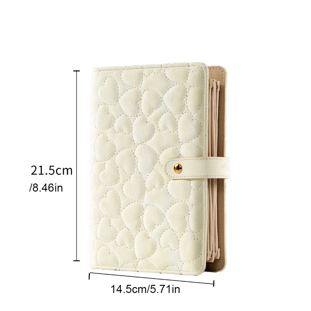 Love Heart Jewelry Storage Book Leather Jewelry Packaging Brochure  Travel