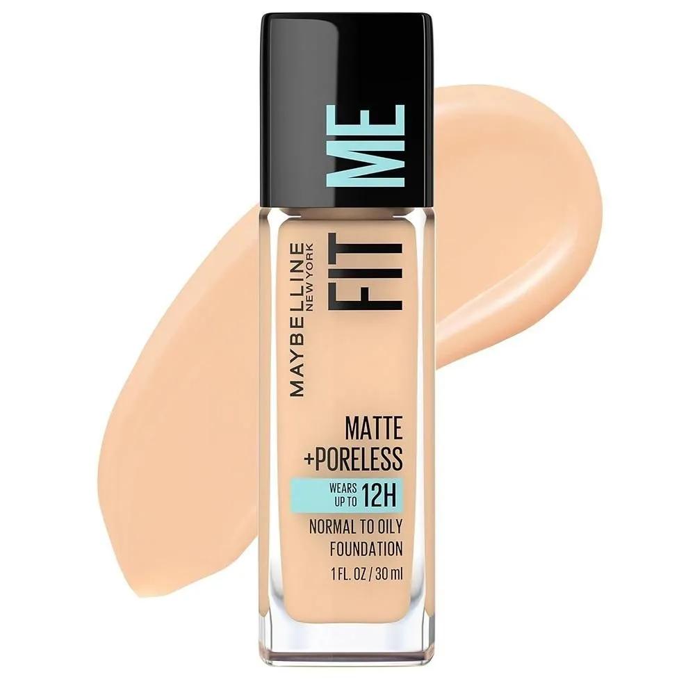 Maybelline Fit Me Matte Foundation 30ml 1 Pack 120 Classic Ivory Maybelline Fit Me Matte + Poreless Liquid