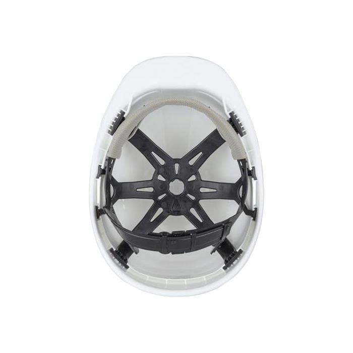 Casque De Protection - Wolfcraft - Blanc - Résistant Aux Chocs - UV Stabilisé - Ajustement Facile