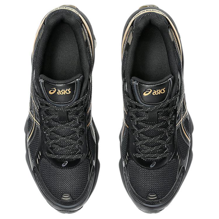 Asics Gel Kinetic Fluent Black Gold Unisex Sneakers 1203A591-001