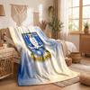 Sheffield Wednesday Theme Fleece Blanket Cozy Soft Plush Blanket For Bedroom Couch Travel