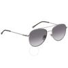 Calvin Klein Grey Gradient Pilot Unisex Sunglasses Ck20120s 045 55