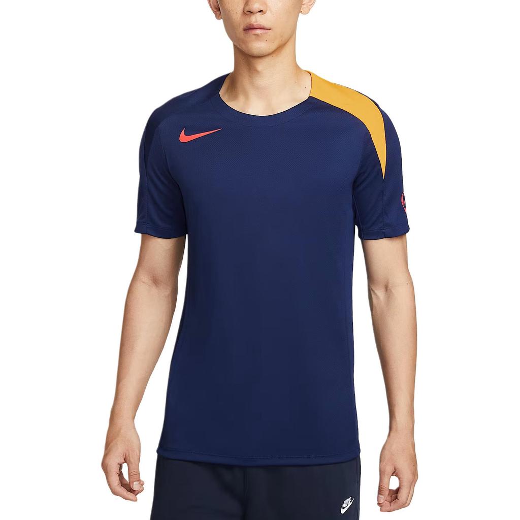 Nike Dri-Fit FW25 Strike Total 90 Series Logo Quick-Dry Slim Fit Short Sleeve Soccer Shirt Men tops HV6401-492