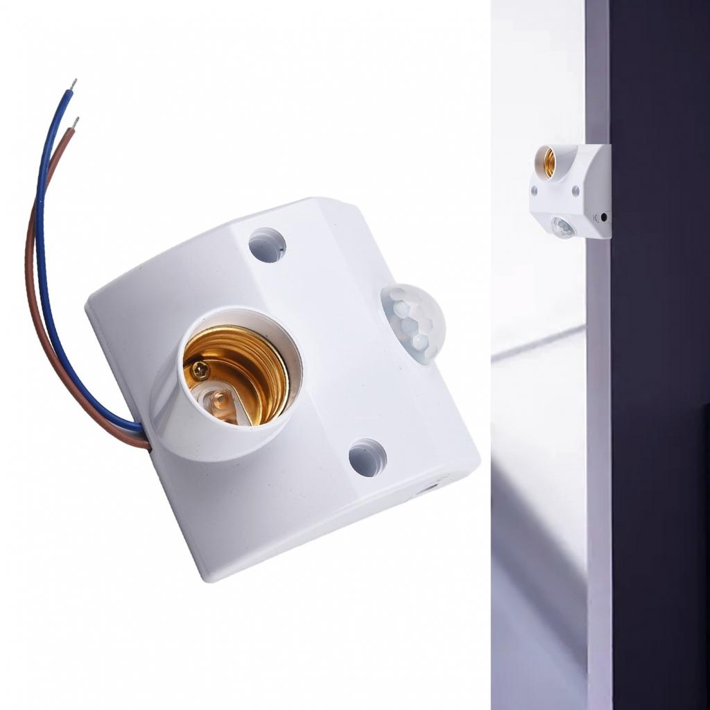 AC 110-240V Sensor Light Socket Adjustable Settings Knob Adjustment