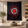 Arazzo Decorativo, Arte da Parete Stampata Red Hot Chili Peppers, Appeso a Parete Leggero per Sfondo della Camera da Letto