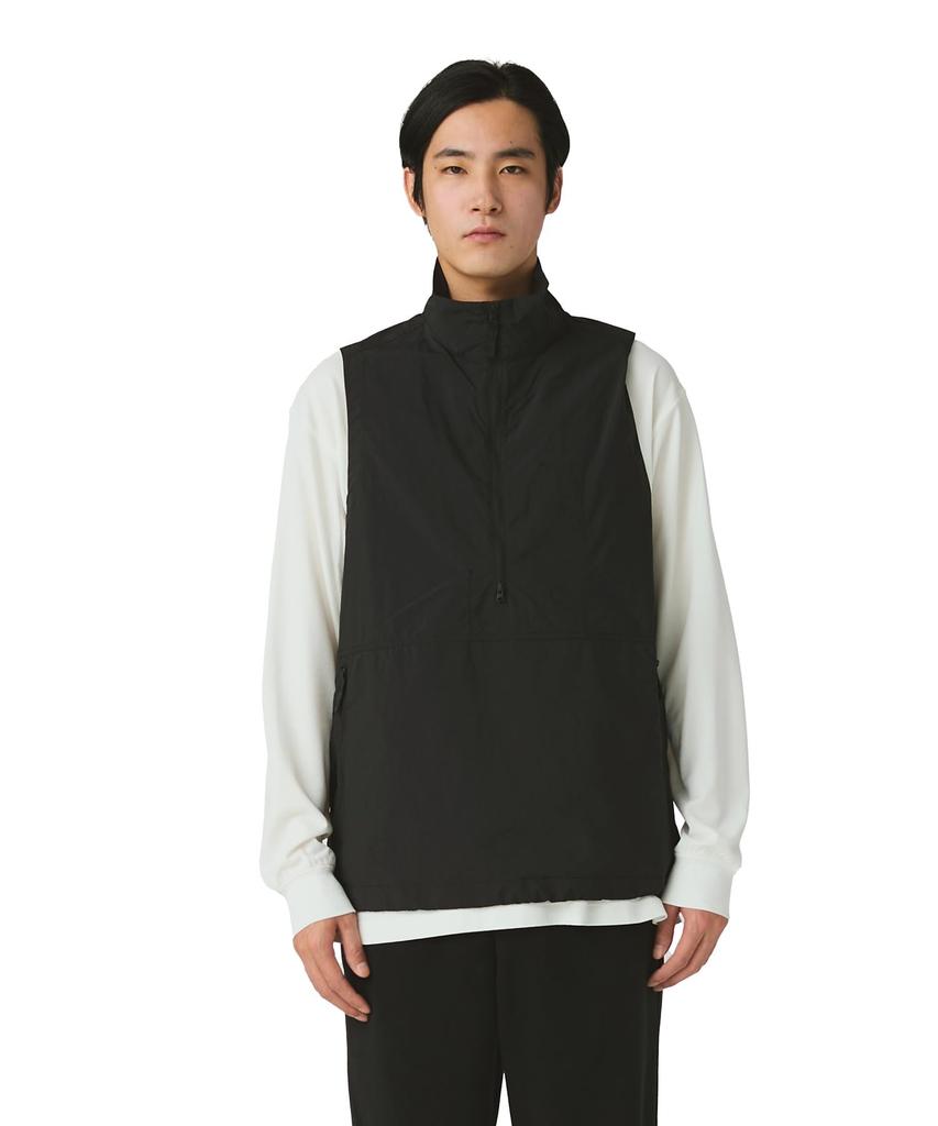 Snow Peak Nylon Tussah Utility Storage Vest and Size S JK-25AU009, Men's Women's, Black,