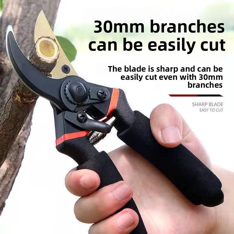 Multifunctional Garden Pruning Tool Heavy-Duty Sharp Manual Trimmer Professional and Durable Plant Pruning Scissors for Thick Branches