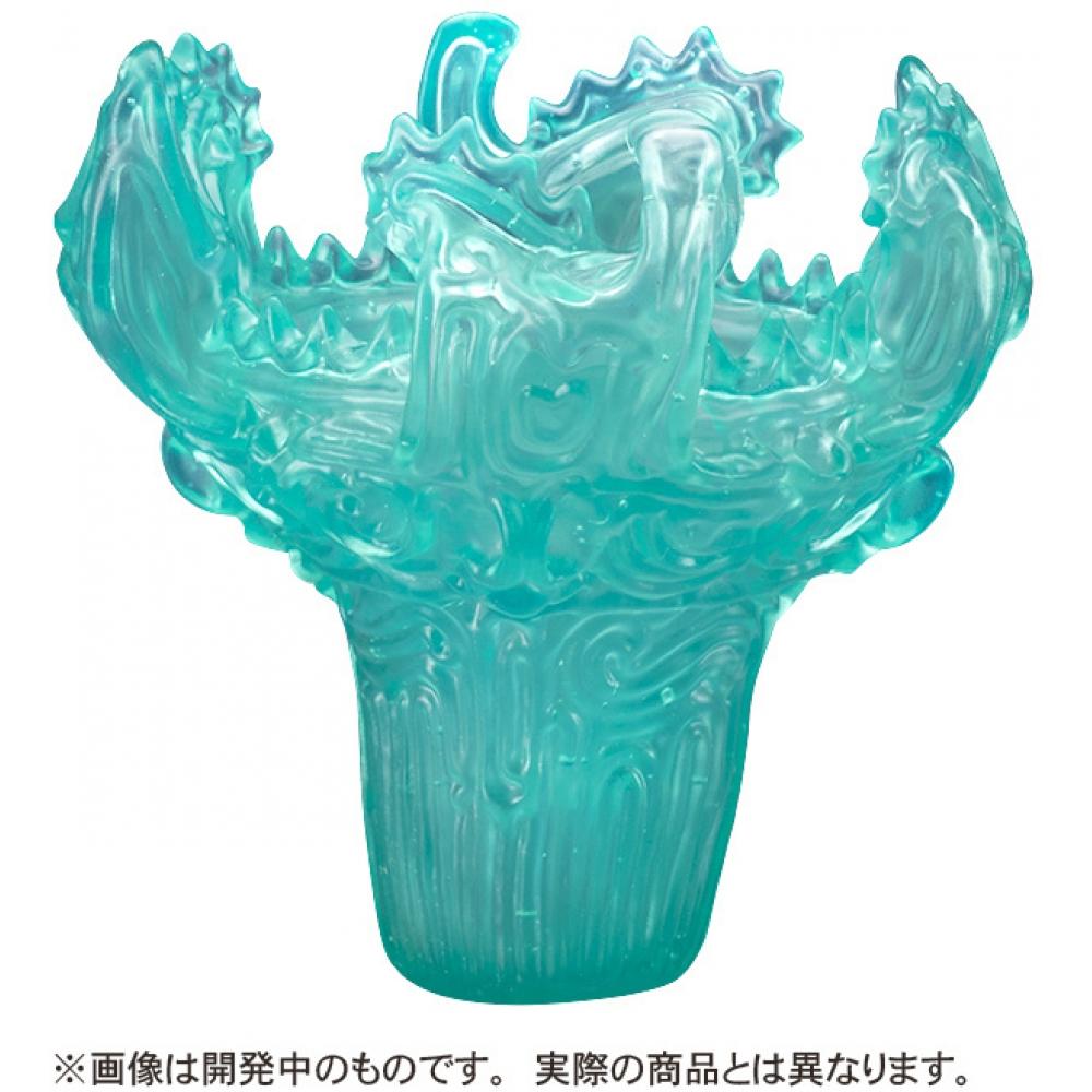 

Sofubi Sofubi Modern Earthenware Flame Shaped Earthenware Cola Bottle Style Clear