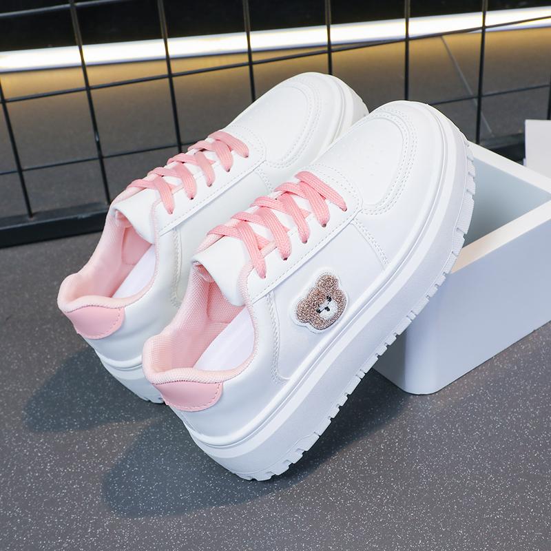 

Fashion Women s Sports Board Shoes Pumps Spring Fall 2025 36 розовый