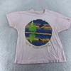 Vintage New York Sunset Shirt Mens Medium Graphic Trees Nature Outdoors 80s Tee