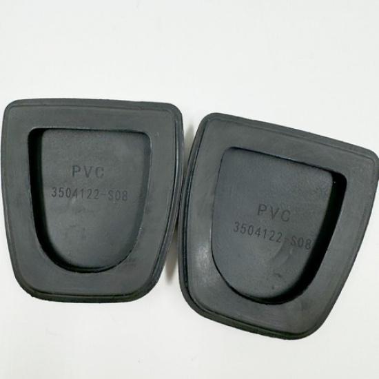 2PCS Brake Clutch Pedal Pad Cover for Toyota Corolla Matrix Yaris Tacoma Scion