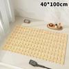 Non Slip Soft Bath Shower Mat With Textured Grip And Fast Drain Holes Perfect For Bathroom Tub Wet Floor Daily Use