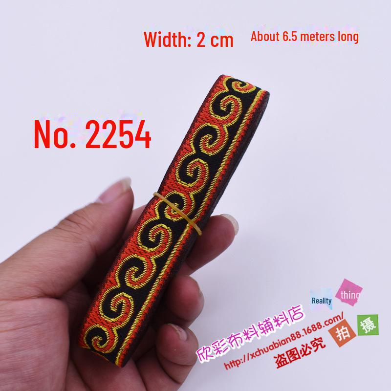 

Этническая кружевная лента - Ширина 2 см: Аксессуары для рукоделия из ткани, одежды и шитья для сценических выступлений