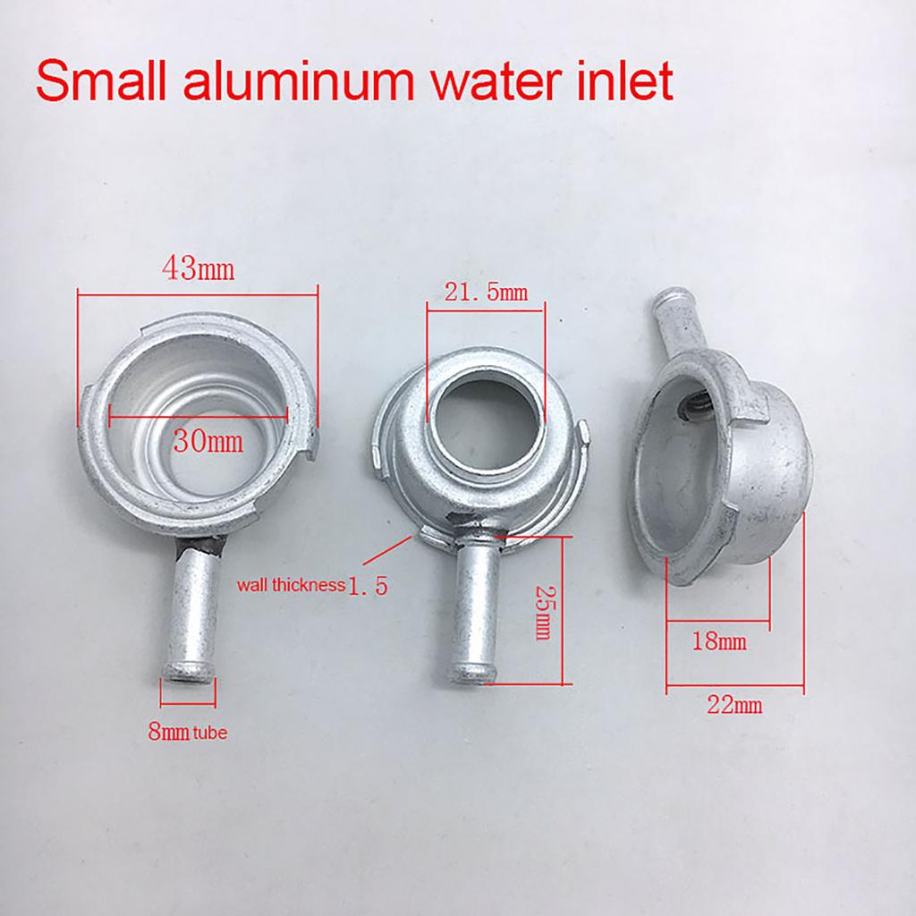1 Pcs Durable Car  On Radiator Radiator Neck Filler Neck Parts Replacements Copper Weld Cover High Quality