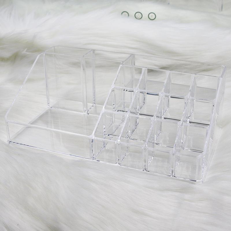 Transparent Dustproof Makeup Organizer with Drawers