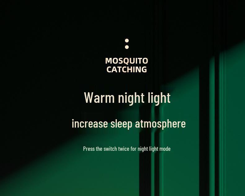 USB Mosquito Killer Lamp: Indoor/Outdoor Electric Shock with Purple Light Photocatalyst Mosquito Repellent and Night Light.